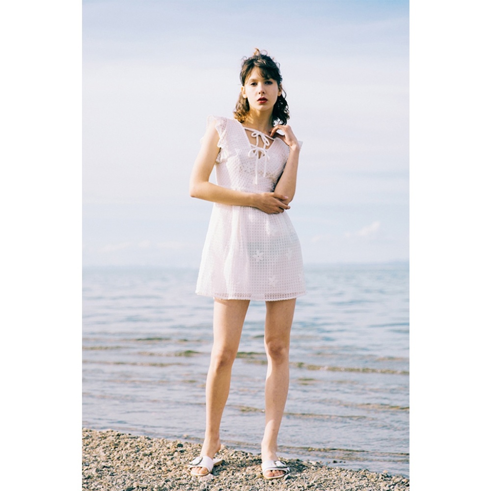 Summer Vacation Beach Cute Mini Dress